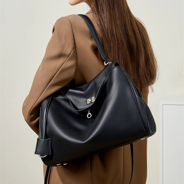 Bâlencïagâ Sac À Main Rodeo Moyen Avec Un Charm pour Femme en Noir