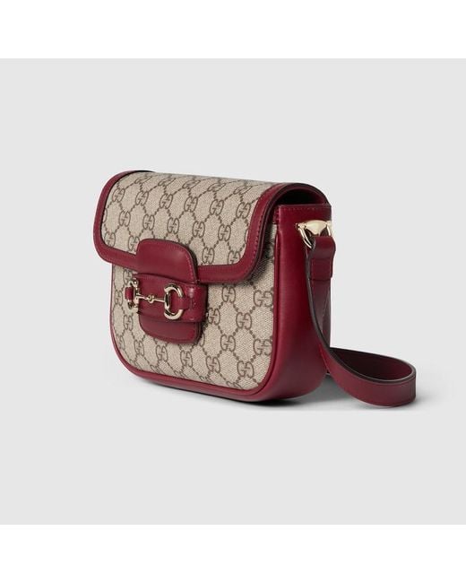 GG Sac bandoulière souple petit modèle Horsebit 1955