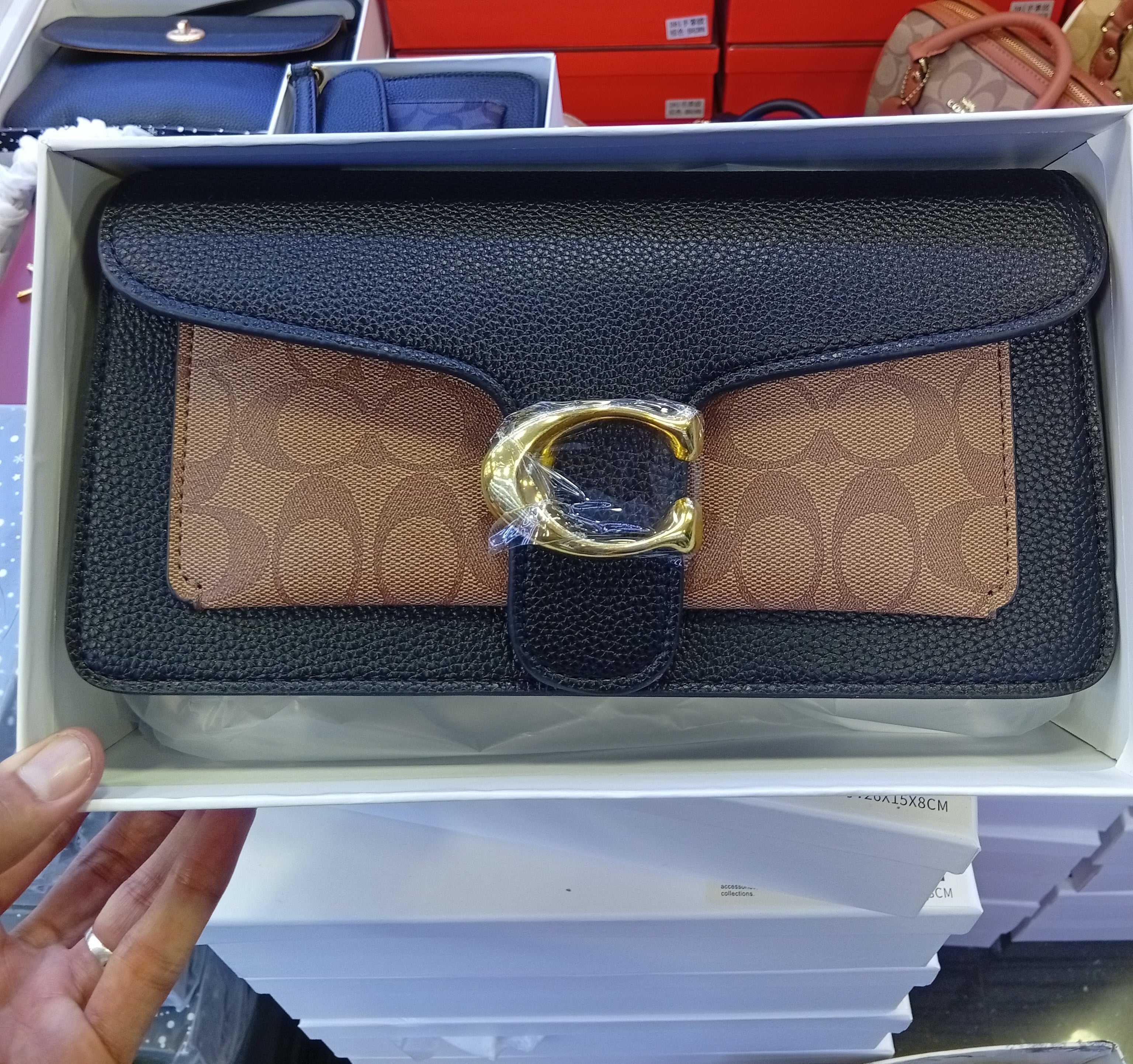 Co@ch
Sac à main Tabby, Noir