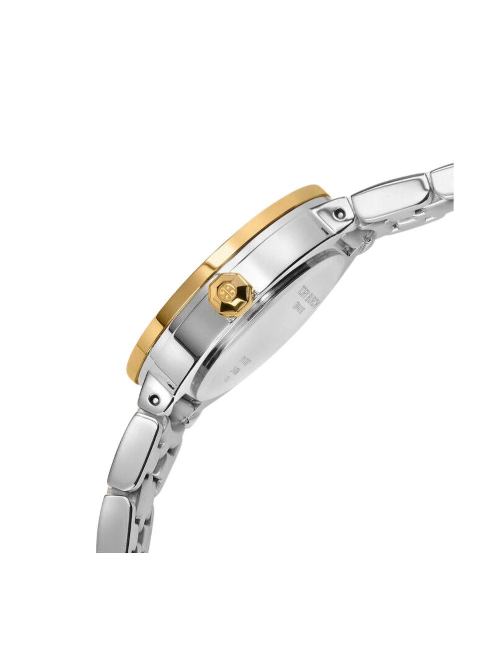 Montre Tory Burch Reva avec boîtier de 28 mm et bracelet bicolore