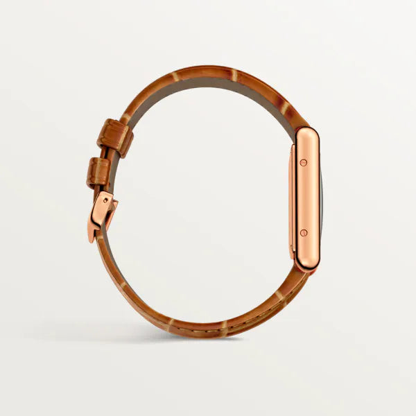 Tank Louis C@rtier watch
Small model, hand-wound mechanical movement, rose gold