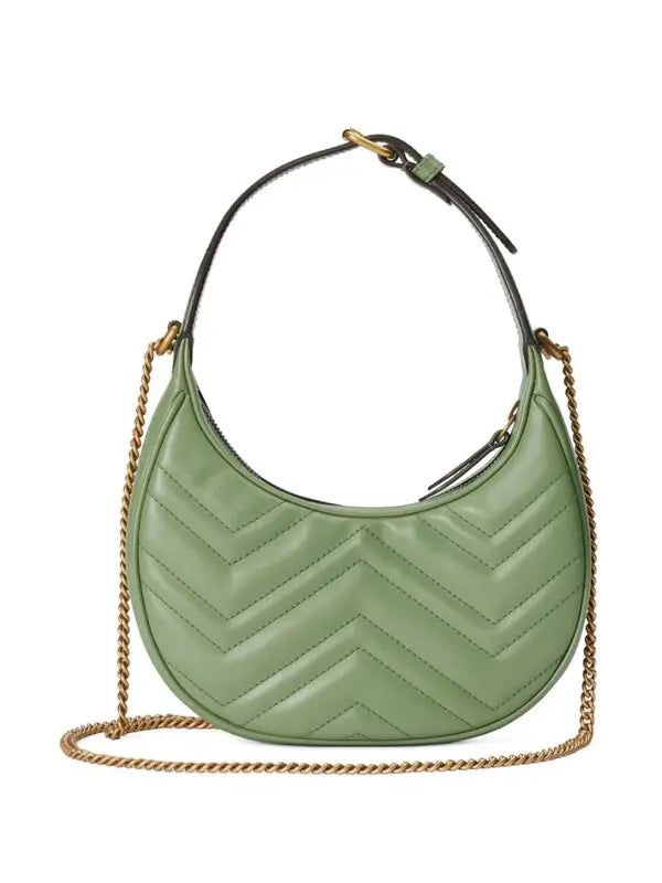 GG marmont half-moon shaped mini bag