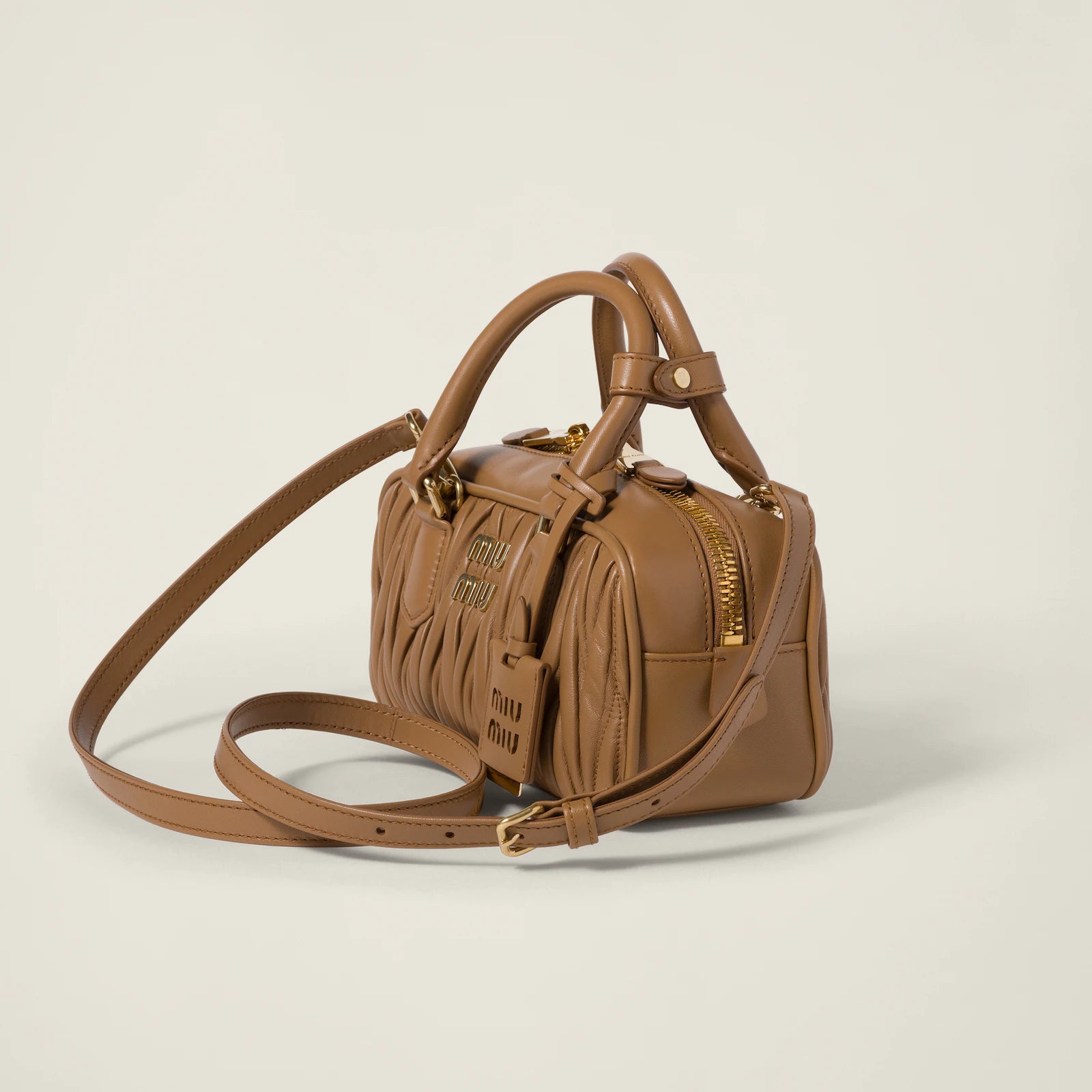 MIÛ MIÜ Sac Arcadie nappa matelassé