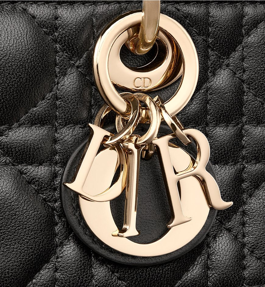 Ladÿ D-Joy Micro Bag
Black Cannage Lambskin