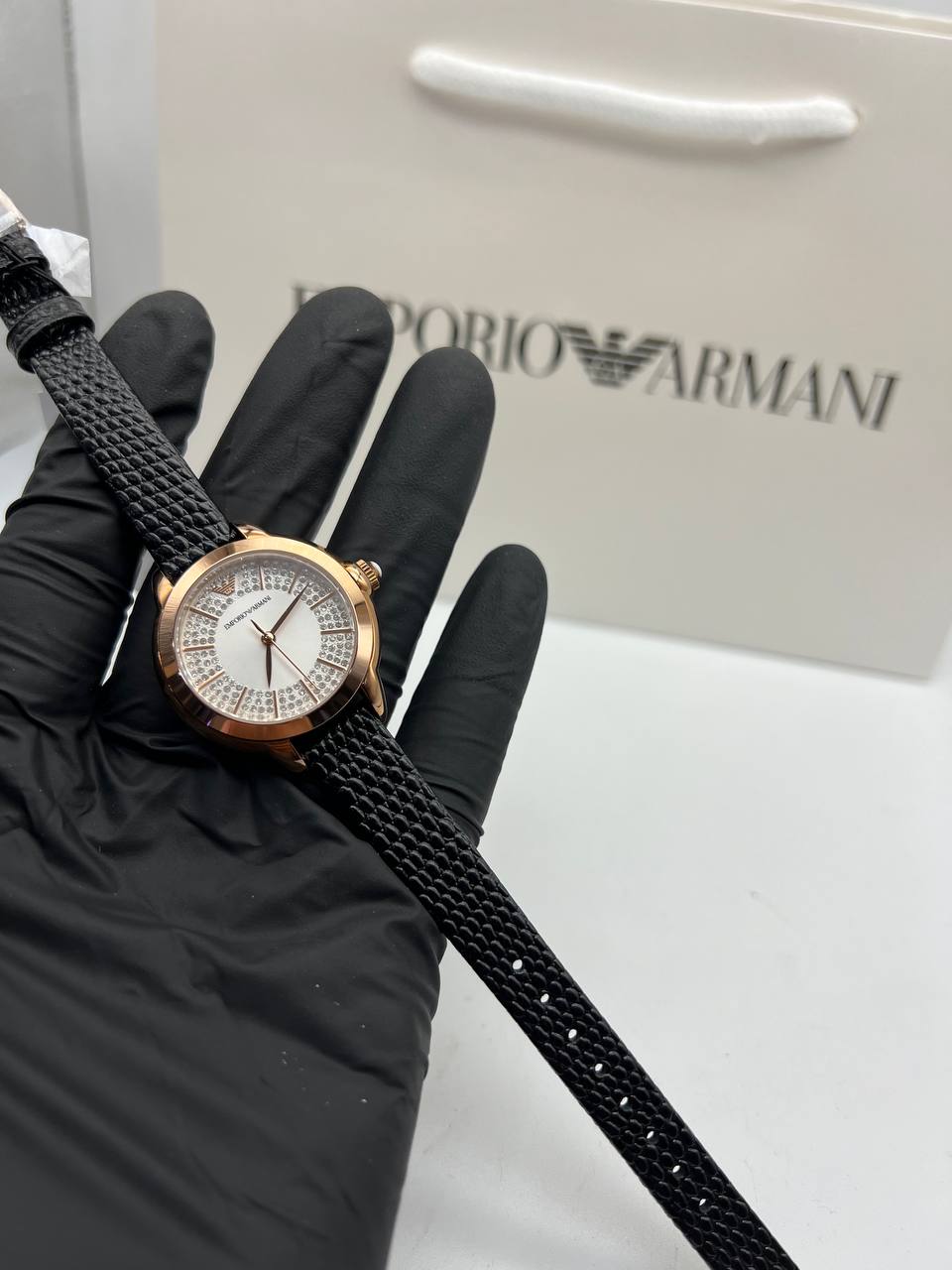 Empôriô Armani TRADIITIONAL MIA - Montre - black