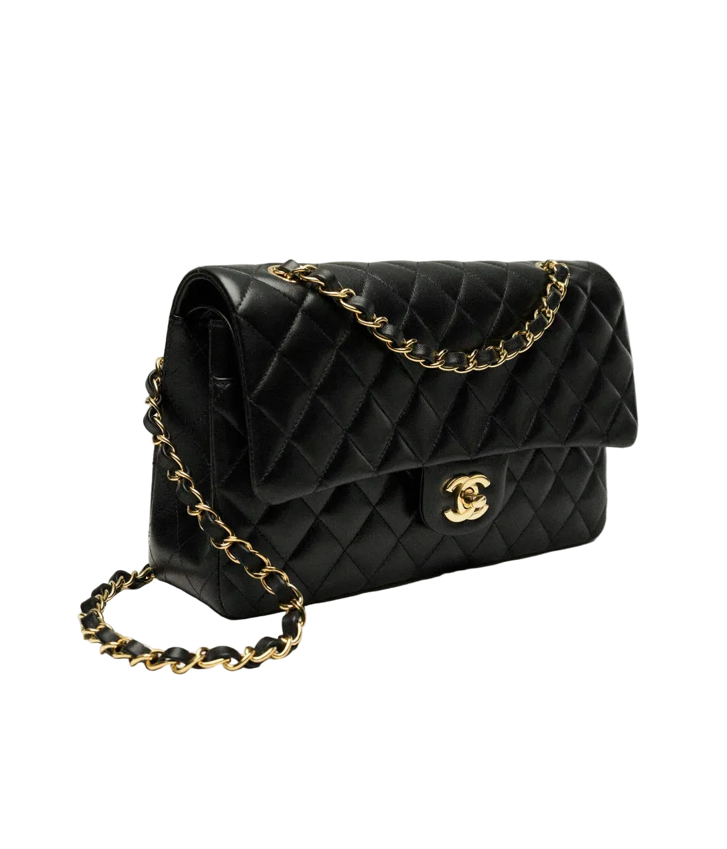 Sac CH@NEL Timeless/Classique en Cuir Noir - 102017