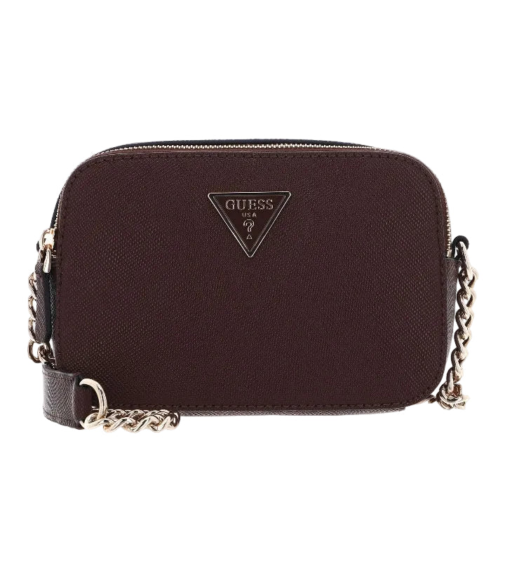 GÛESS Sac bandoulière Noelle Camera marron