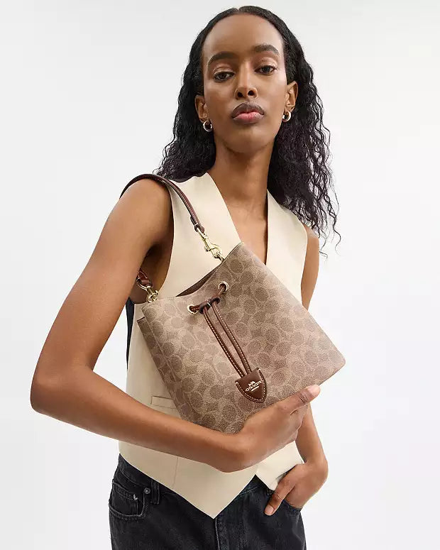 Coach Sac Seau Rowan en Toile Signature
