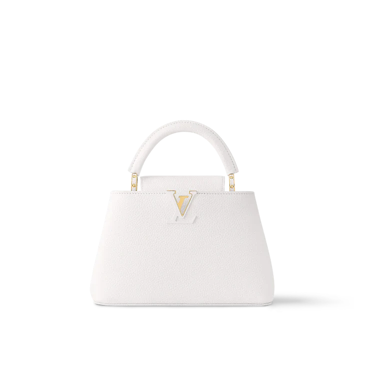 LV Sac Capucines BB En cuir