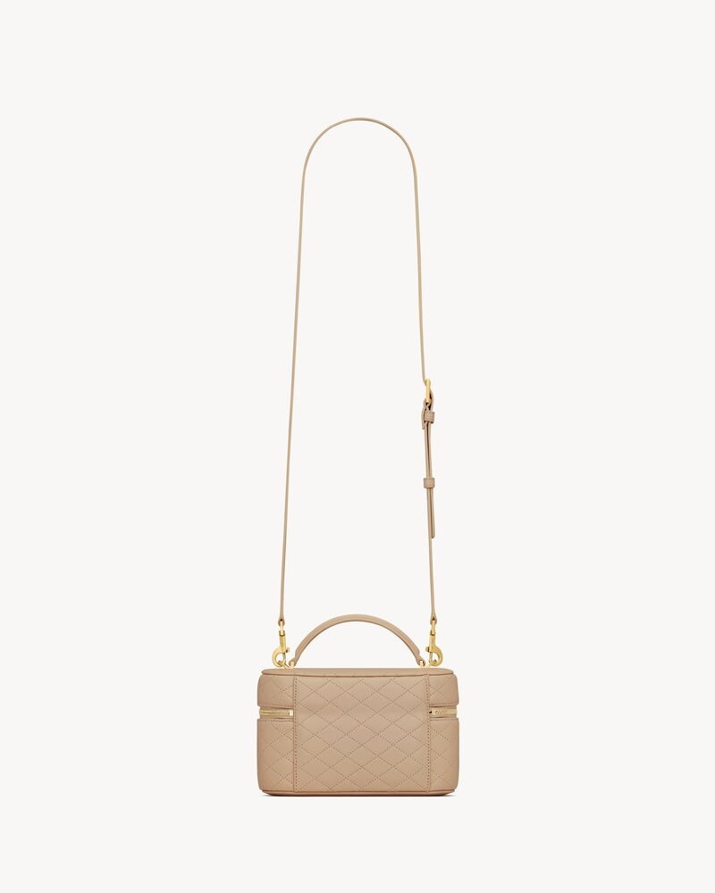 GABY VANITY EN CUIR D’AGNEAU
DK TOFFEE
