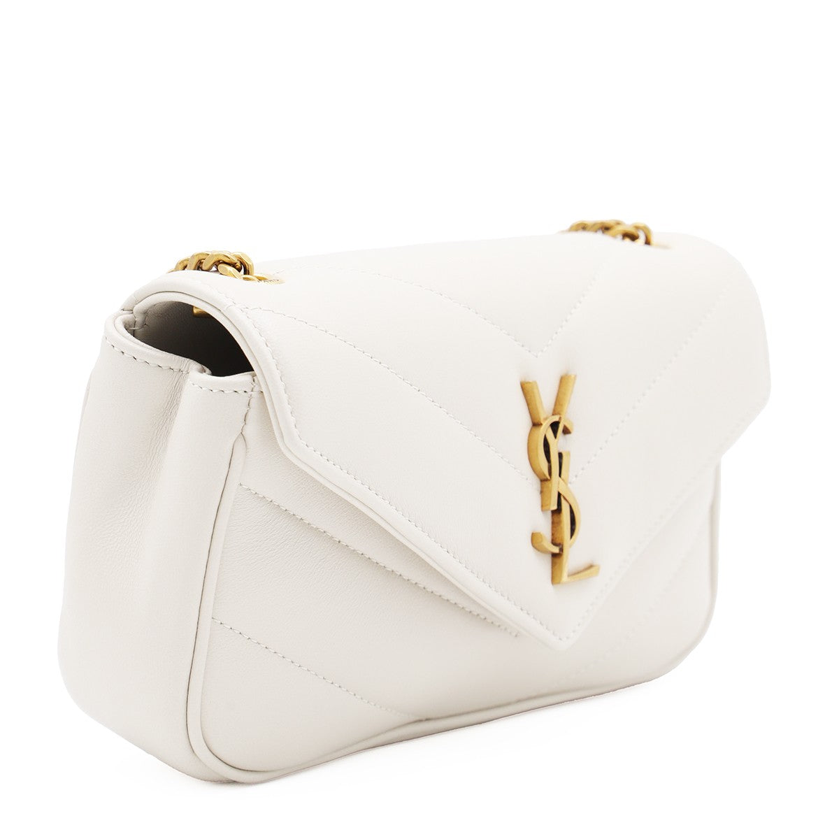 YSL SAC MINI LOULOU  BLANC