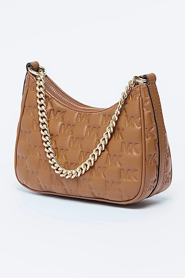 Sac porté épaule MK Jet Set Marron