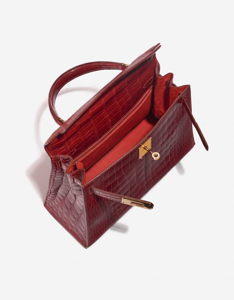 HRMS
Kelly 28 Alligator Rouge Vif