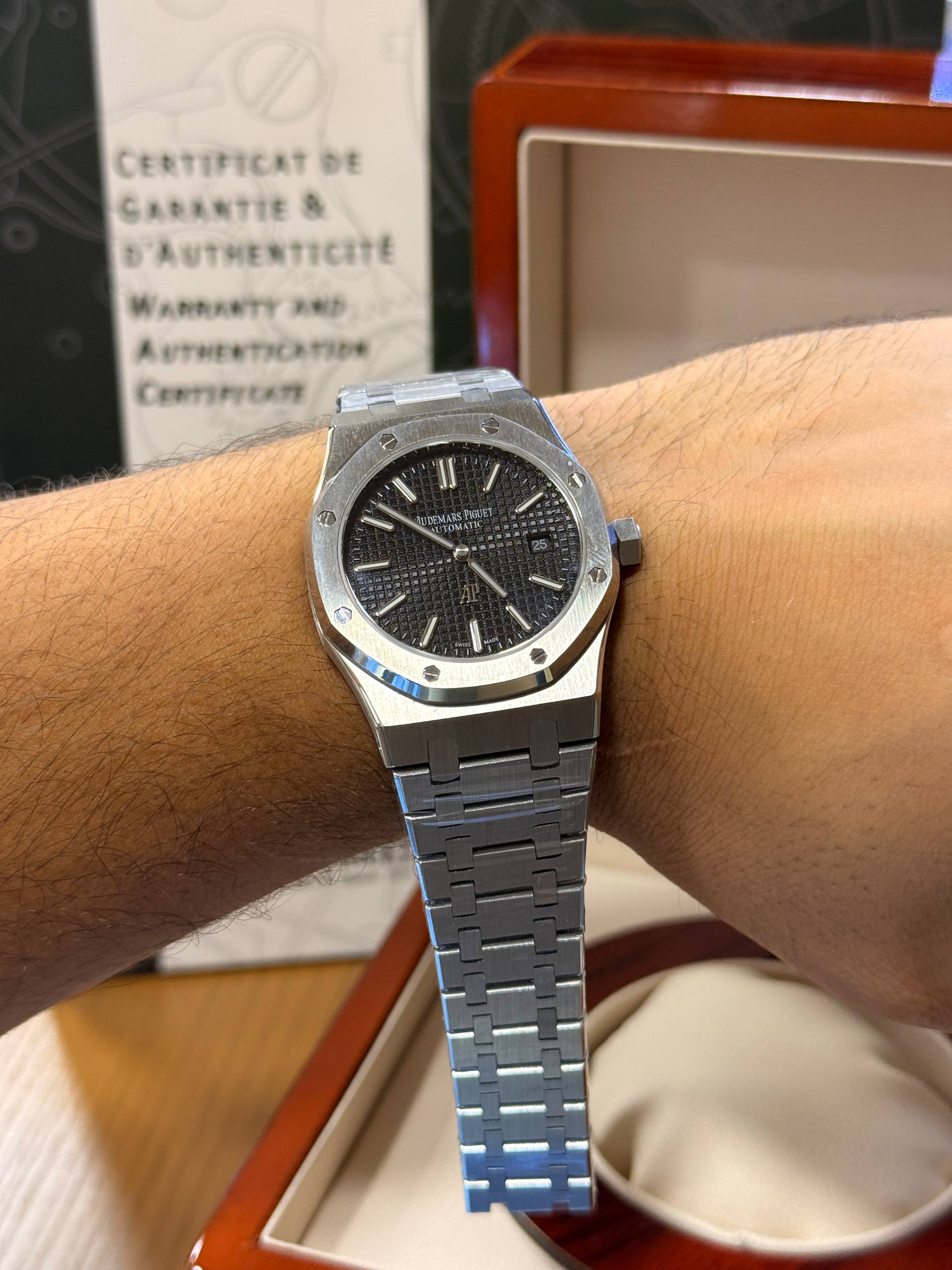 Audemars Piguet Royal Oak Black Dial