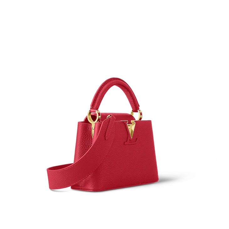 LV Capucines Mini En cuir