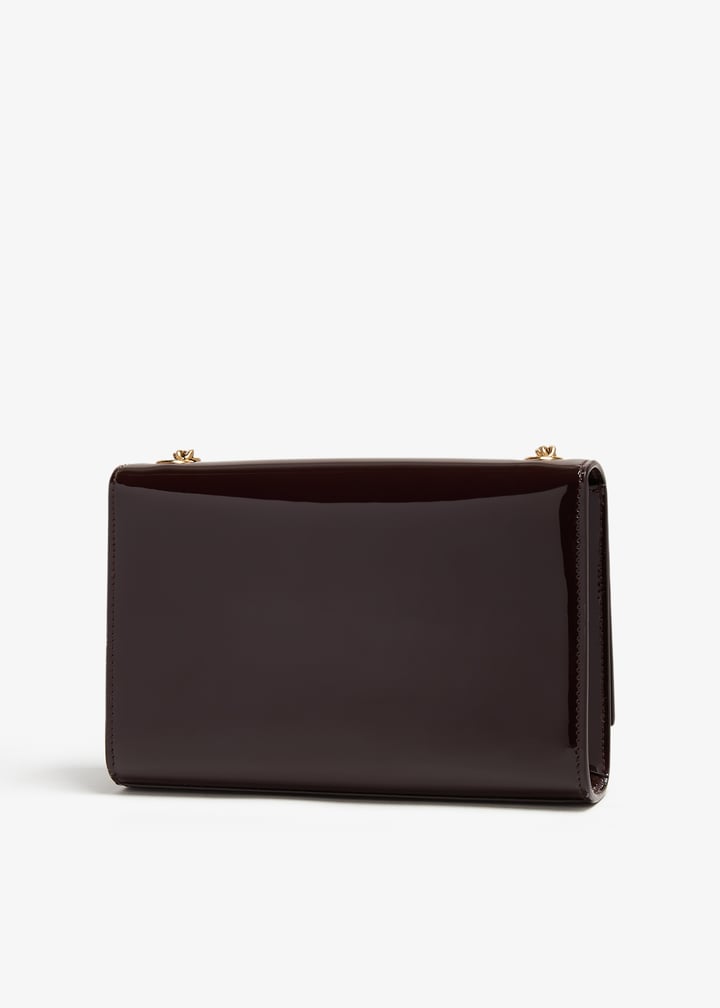 S@int L@urent Petit sac à bandoulière Kate de  « Chocolat épicé »