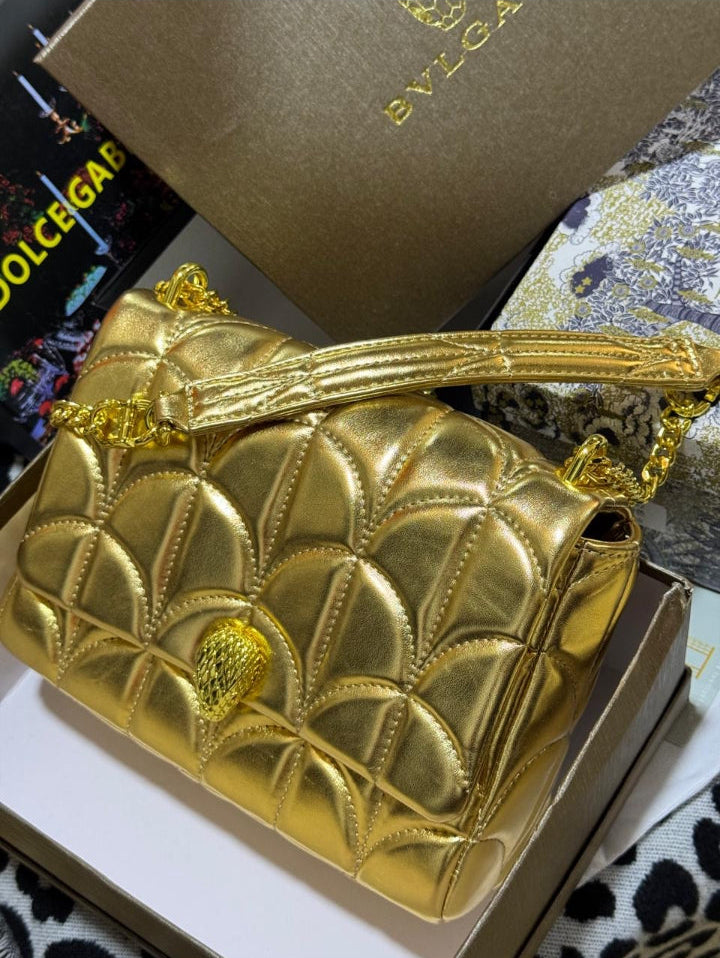 Bvlgari Sac bandoulière Serpenti Cabochon petit modèle