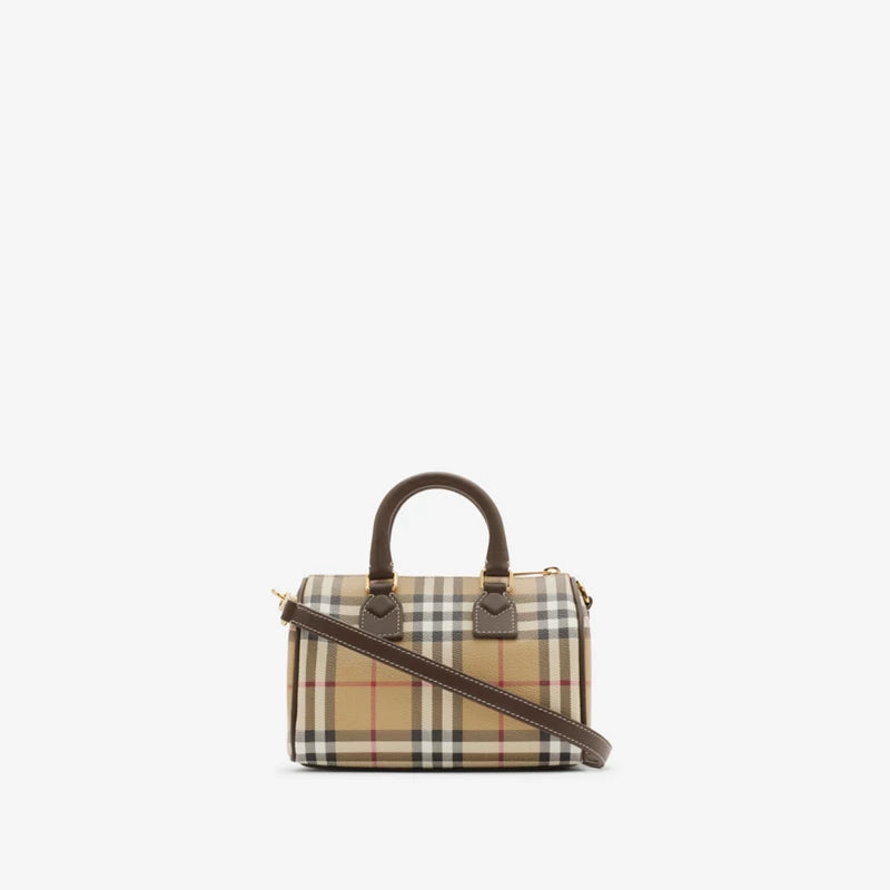 Bûrberrÿ Mini Check Bowling Bag