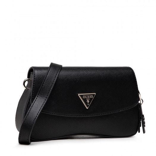 Gûess Sac a main Cordelia flap shoulder ba noir
