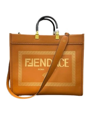 Fendi x Versace Fendace Convertible Sunshine Shopper