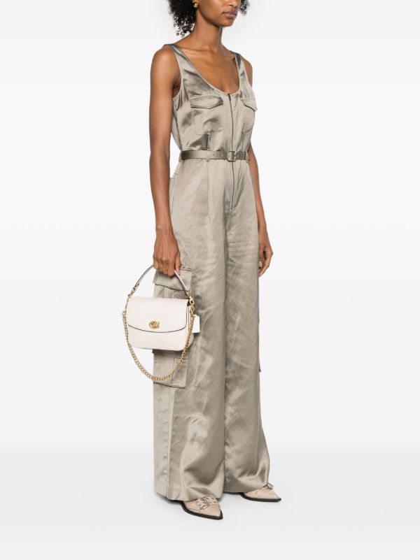 Sac bandoulière Co@ch Cassie 19 pouces couleur craie