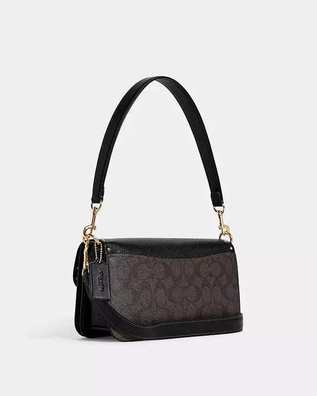 Co@ch Sac épaule Morgan Clouté En Toile Exclusive Color Block