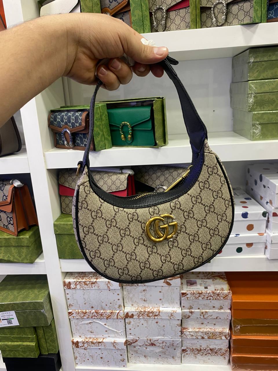 GG SAC À ÉPAULE OPHIDIA SUPER MINI