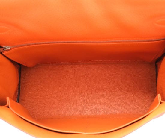 SAC HRMS KELLY RETOURNE ORANGE