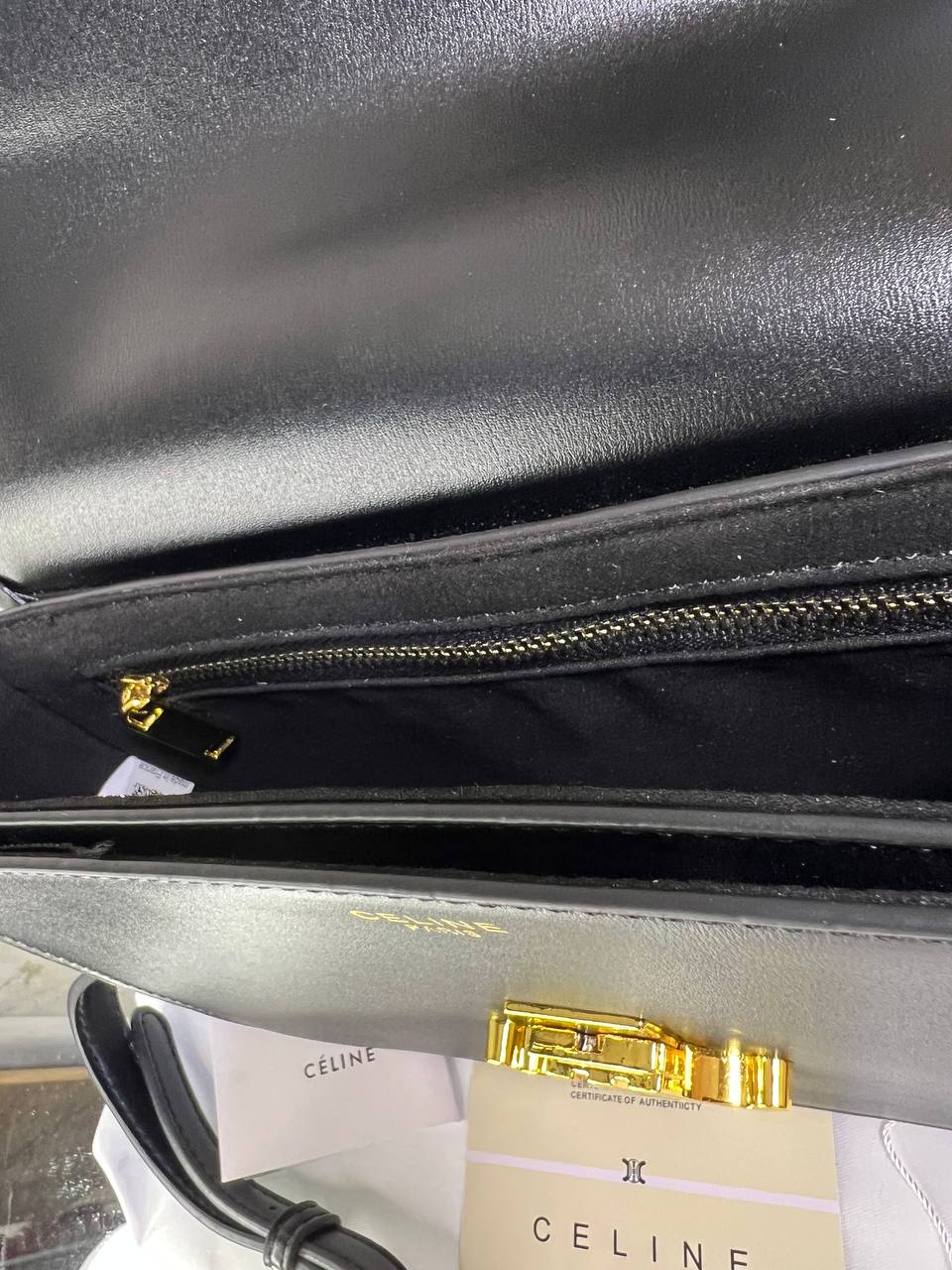 Cêlinė SAC TRIOMPHE CLASSIQUE veau brillant