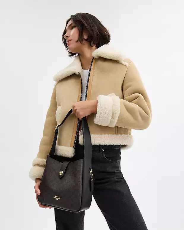 Co@ch Hadley Convertible Crossbody In Signature Canvas