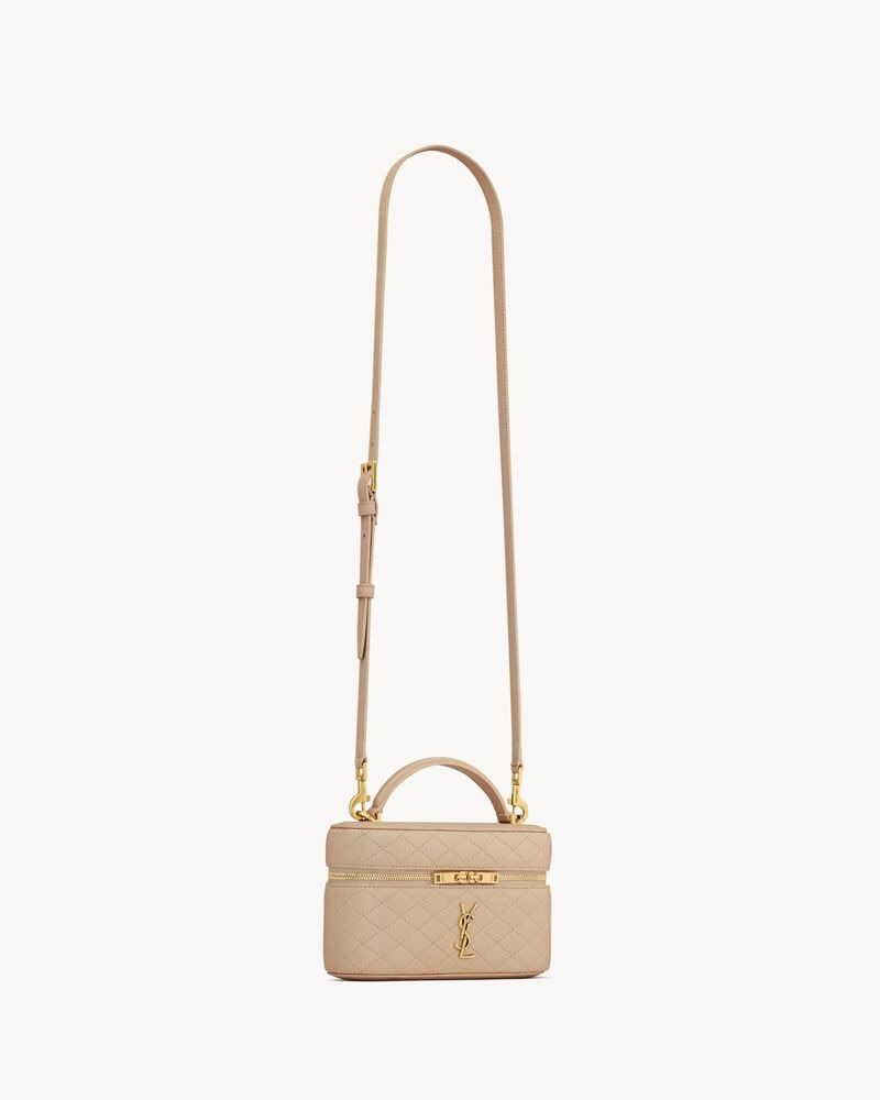 GABY VANITY EN CUIR D’AGNEAU
DK TOFFEE