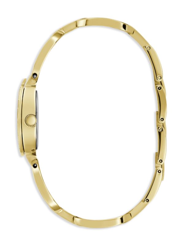 Guess Montre à bracelet en or avec logo Gia