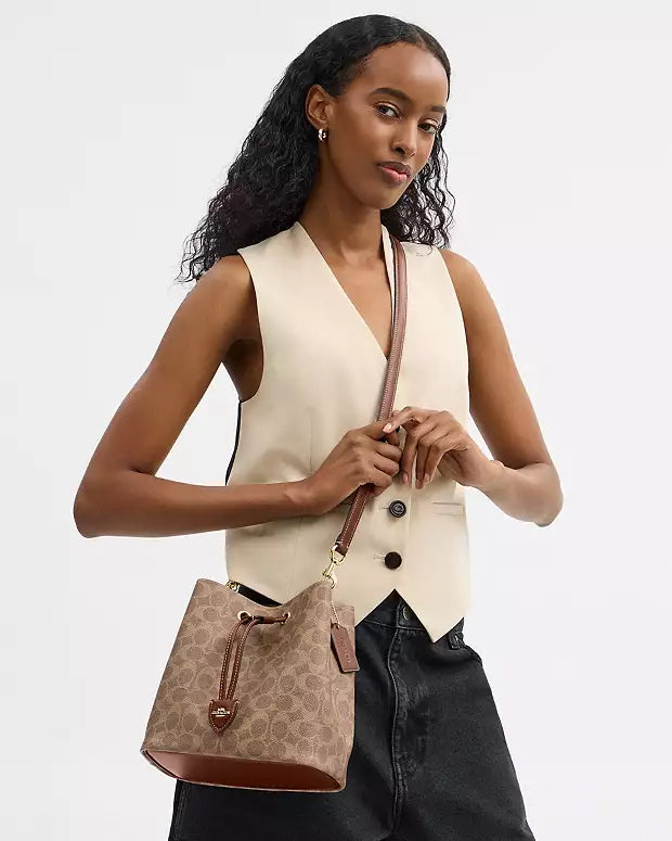 Coach Sac Seau Rowan en Toile Signature