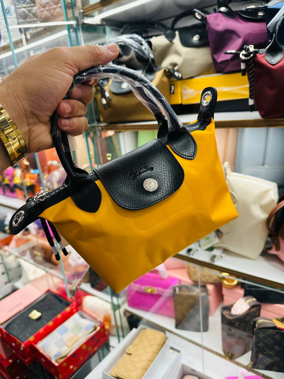 Sac Lôngch@mp Energy XSmall Jaune