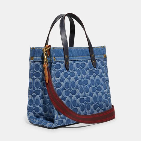 Co@ch Dempsey Tote In Signature Jacquard