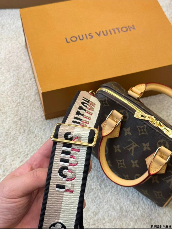 Sac Speedy Bandoulière 20 en cuir