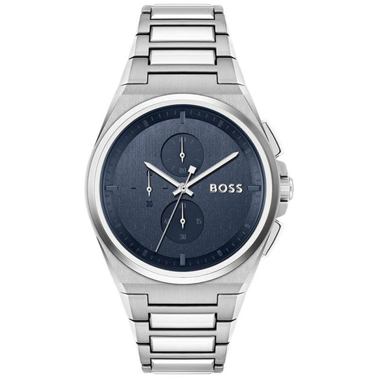 Montre BÔSS Homme Steer Chrono en Acier 1514048
