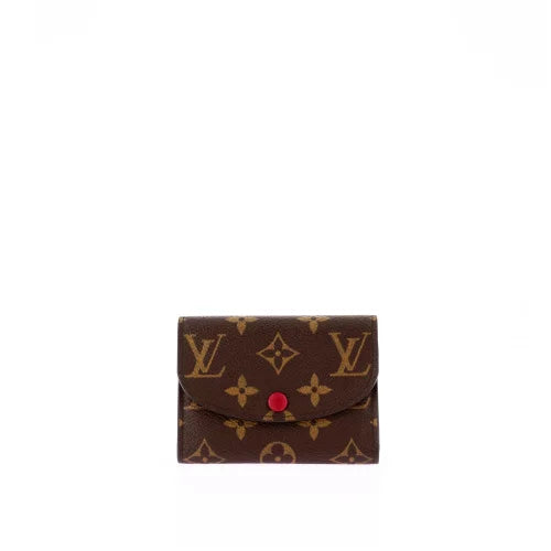 LV Porte-monnaie Louis Vuitton Toile enduite Monogramme Marron