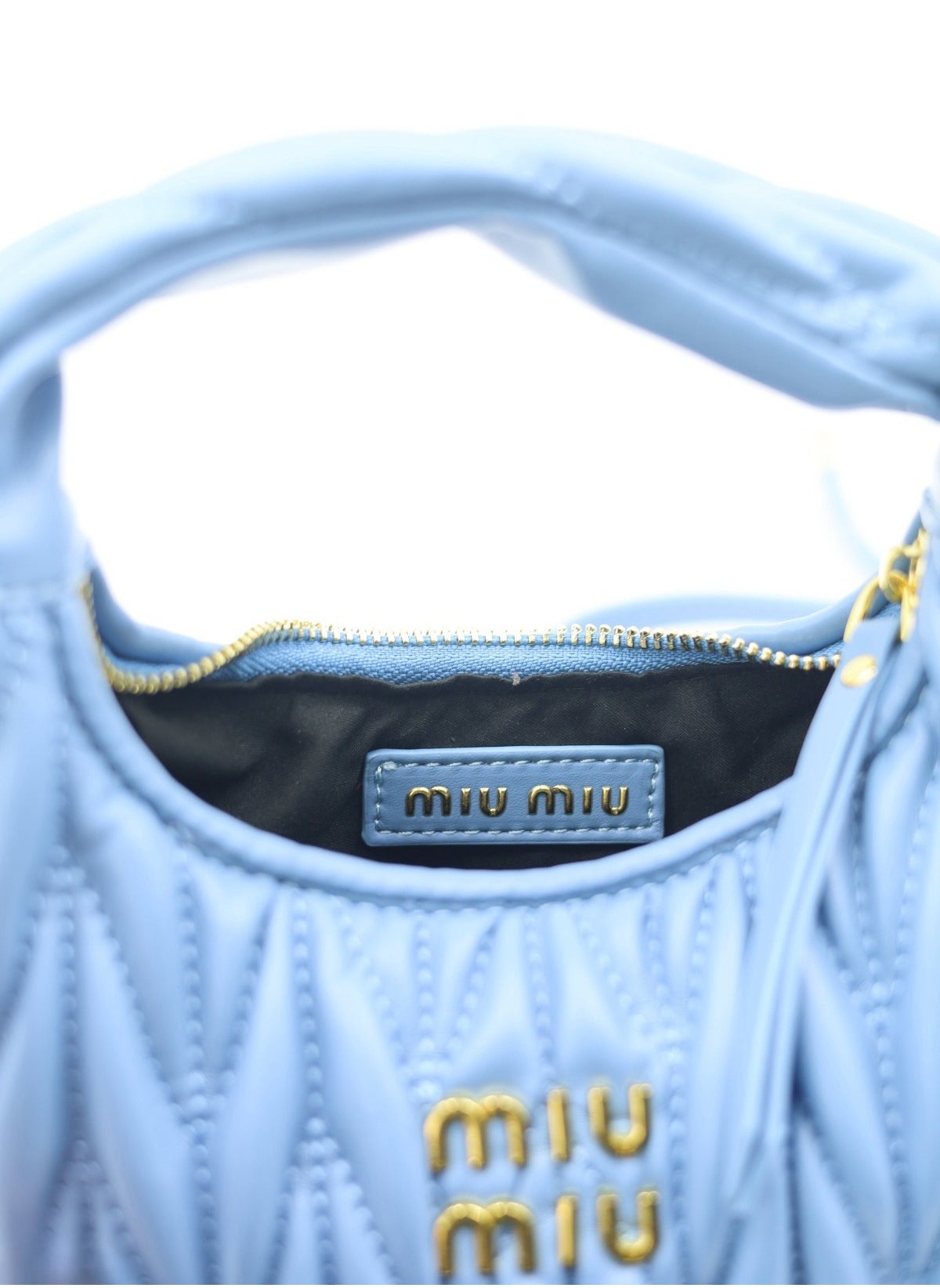 MIÛ MIÜ Sac à bandoulière Hobo nappa Miu Wonder