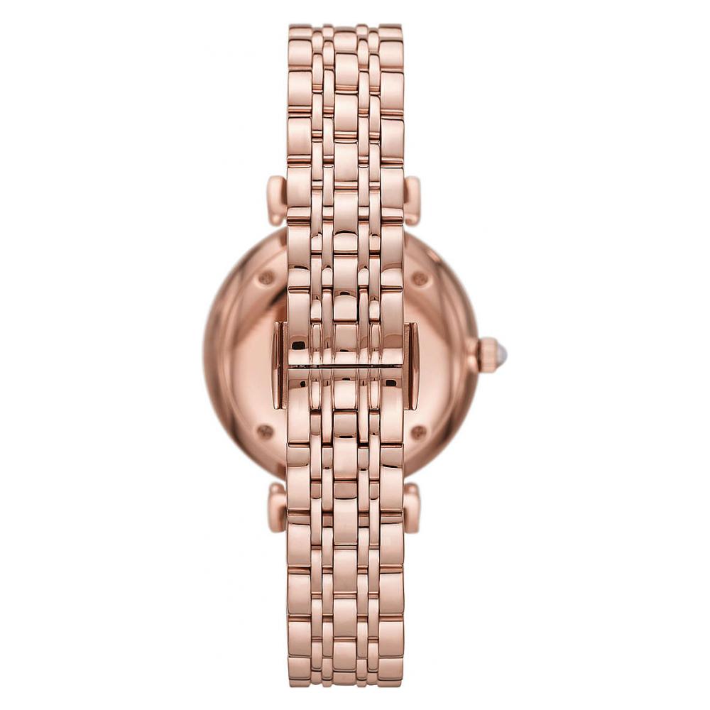 Empôriô Armani AR11385 Two-Hand Rose Gold-Tone Stainless Steel Watch