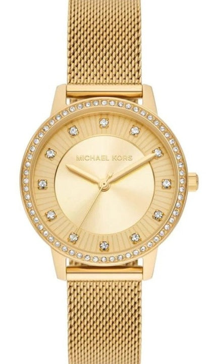 Mich@el Kors Women's Gold, Gold Watch | MKO1011
