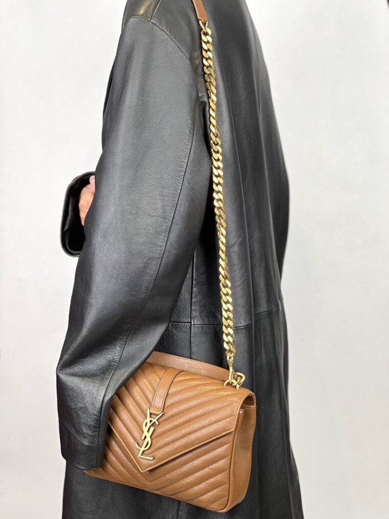 YSL Sac à main Collége monogramme
Marron
