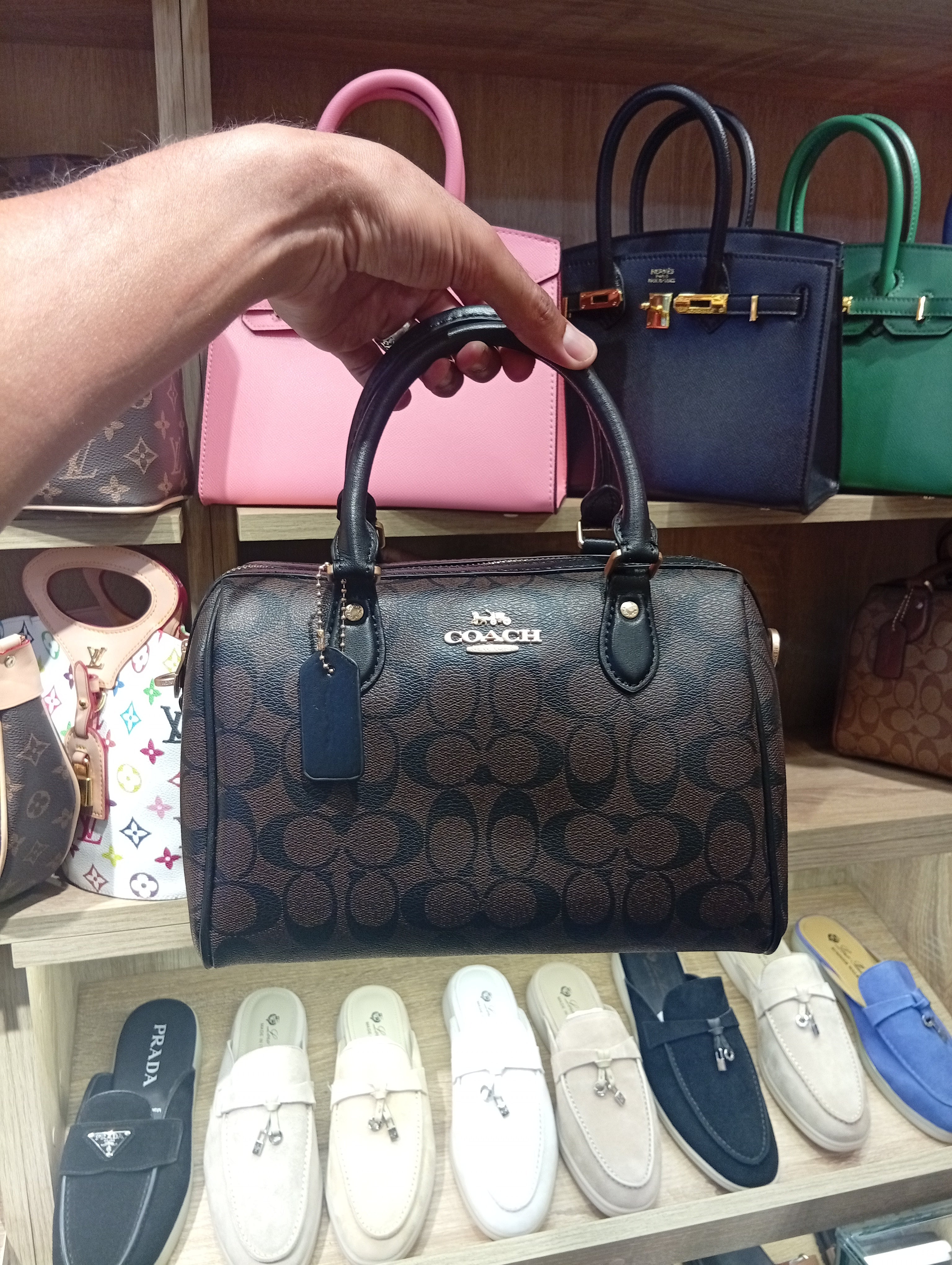 Co@ch Sac Satchel Rowan En Toile Exclusive