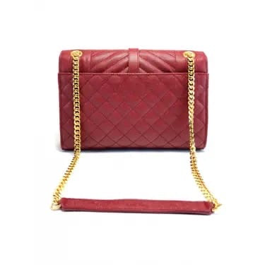 S@int L@urent Portefeuille enveloppe leather crossbody bag