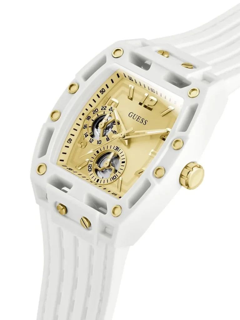Guess Champagne DIAL Men Analog Watch, GW0499G5