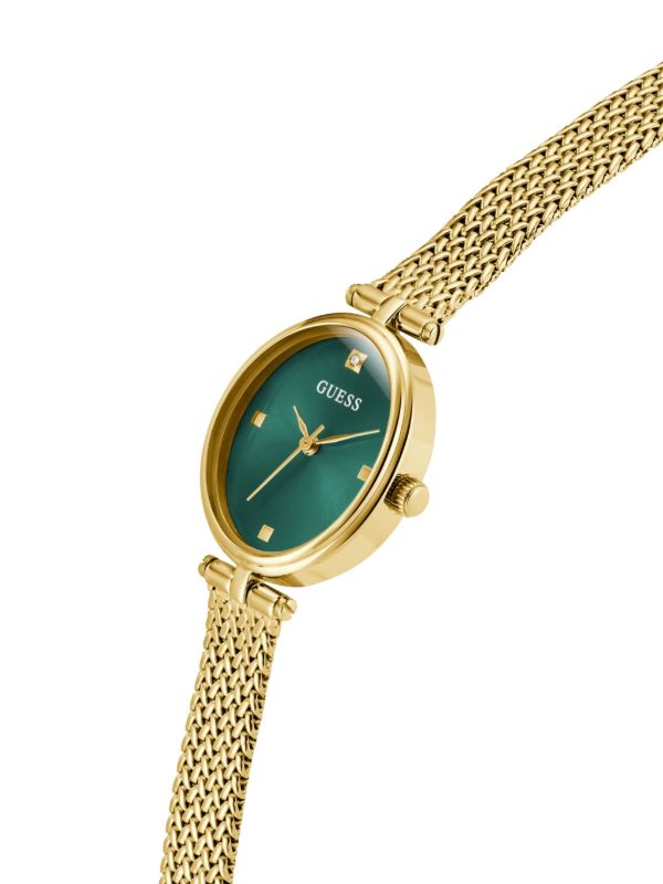 GUESS USA Montre à quartz en acier inoxydable 24 mm