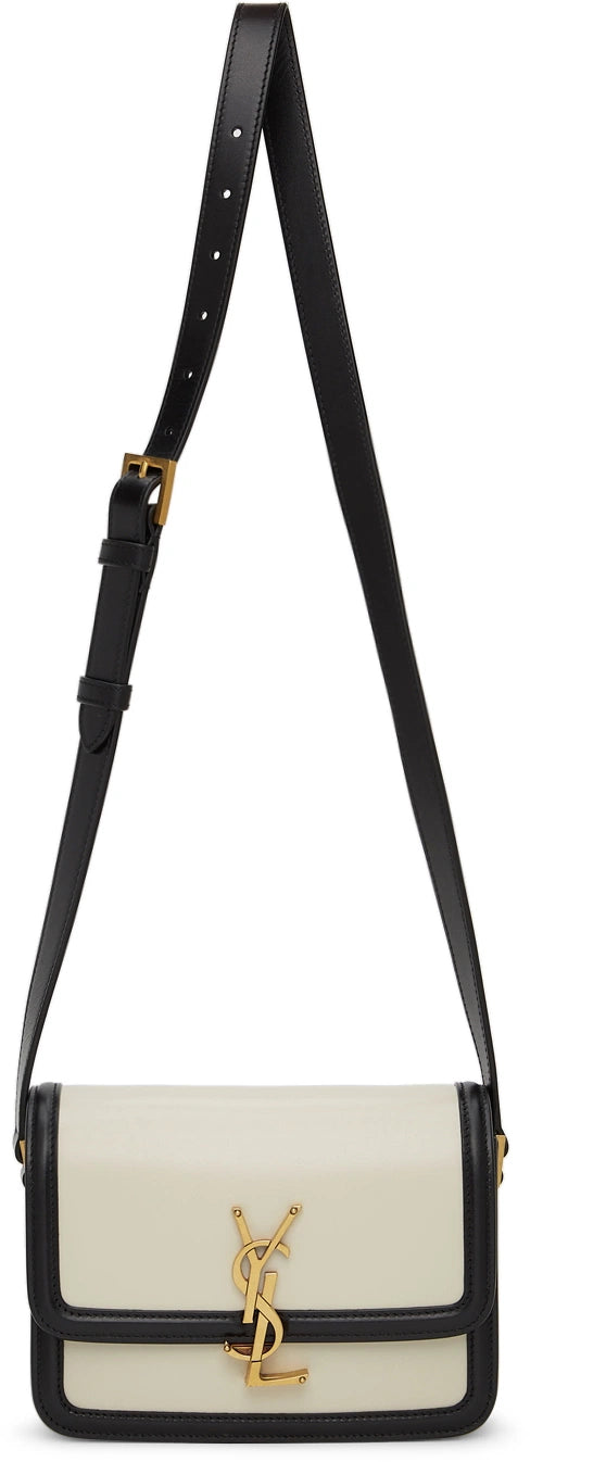 S@INT LAURENT
SOLFERINO SATCHEL IN BOX CREMA SOFT/BLACK
