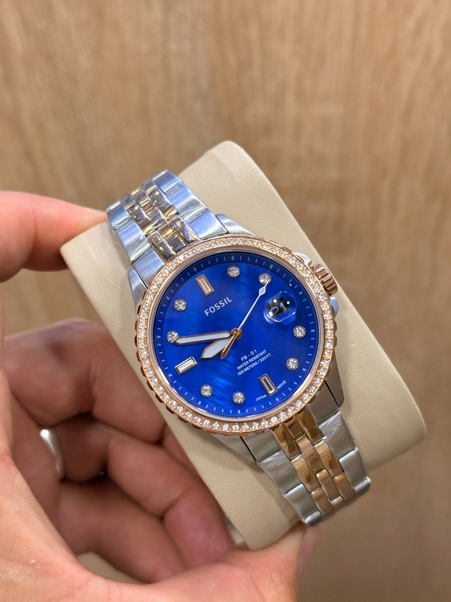 Montre analogique pour femme Fossil® « FB-01 » ES4996