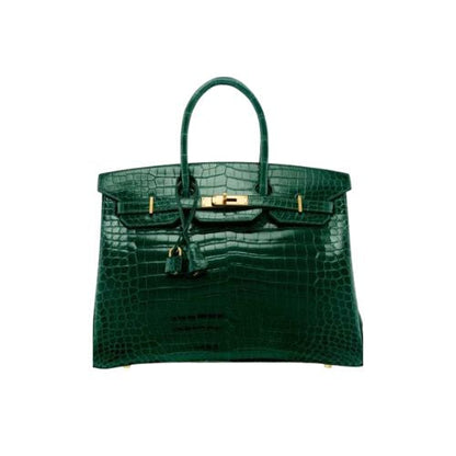 BIRKIN 35 HRMS CROCO VERT