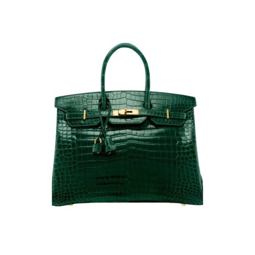 BIRKIN 35 HRMS CROCO VERT